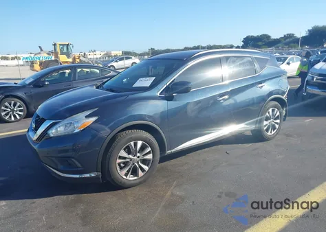 2017 Nissan Murano Sv z USA, uszkodzony, nr VIN 5N1AZ2MG8HN155368